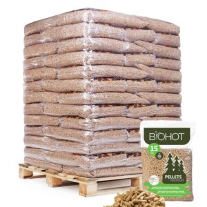 Pellets Biohot – Palete com 65 sacos de 15 kg