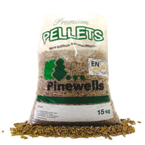 Pellets Pinewells – Palete com 20 sacos de 15 kg