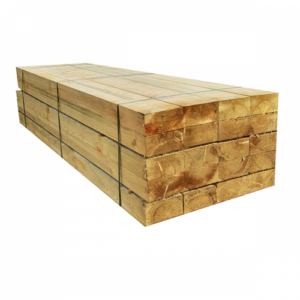 Dormentes de madeira tratada UC3 – 20 unidades – 3 m x 200 x 100 mm